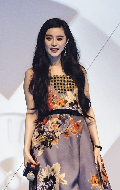 Die schöne chinesische Schauspielerin und Sängerin Fan Bingbing